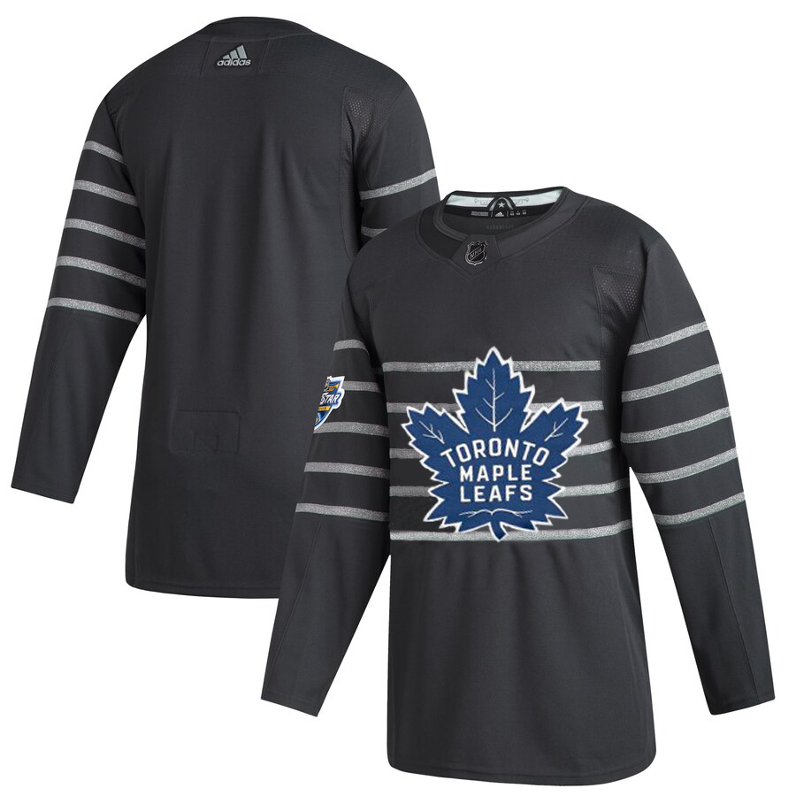 Men Toronto Maple Leafs Adidas Gray 2020 NHL All Star Game Authentic Jersey